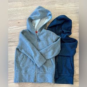 Crewcuts hoodie sweatshirts, size 4-5 (lot of 2)